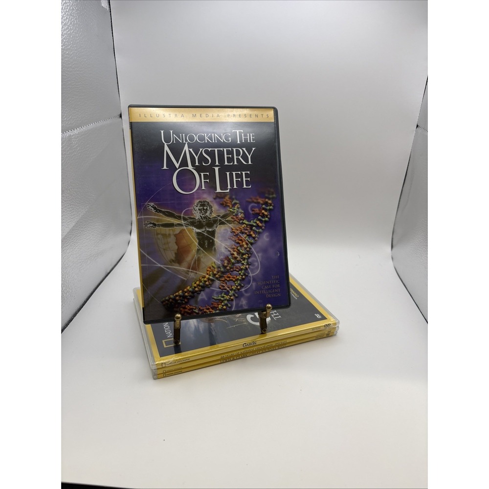 Lot of 4 DVDs~Unlocking the Mystery of Life and 3 National Geographic DVDs